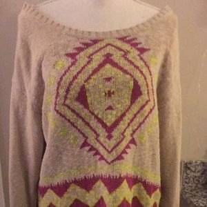 Flying Tomato Aztec Sweater